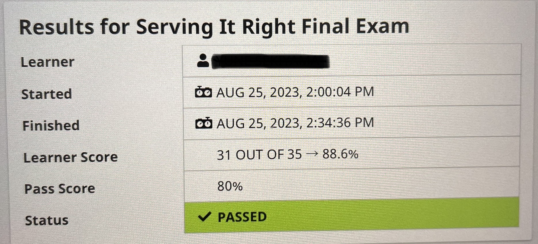 Serving It Right Answer at Andres Orr blog